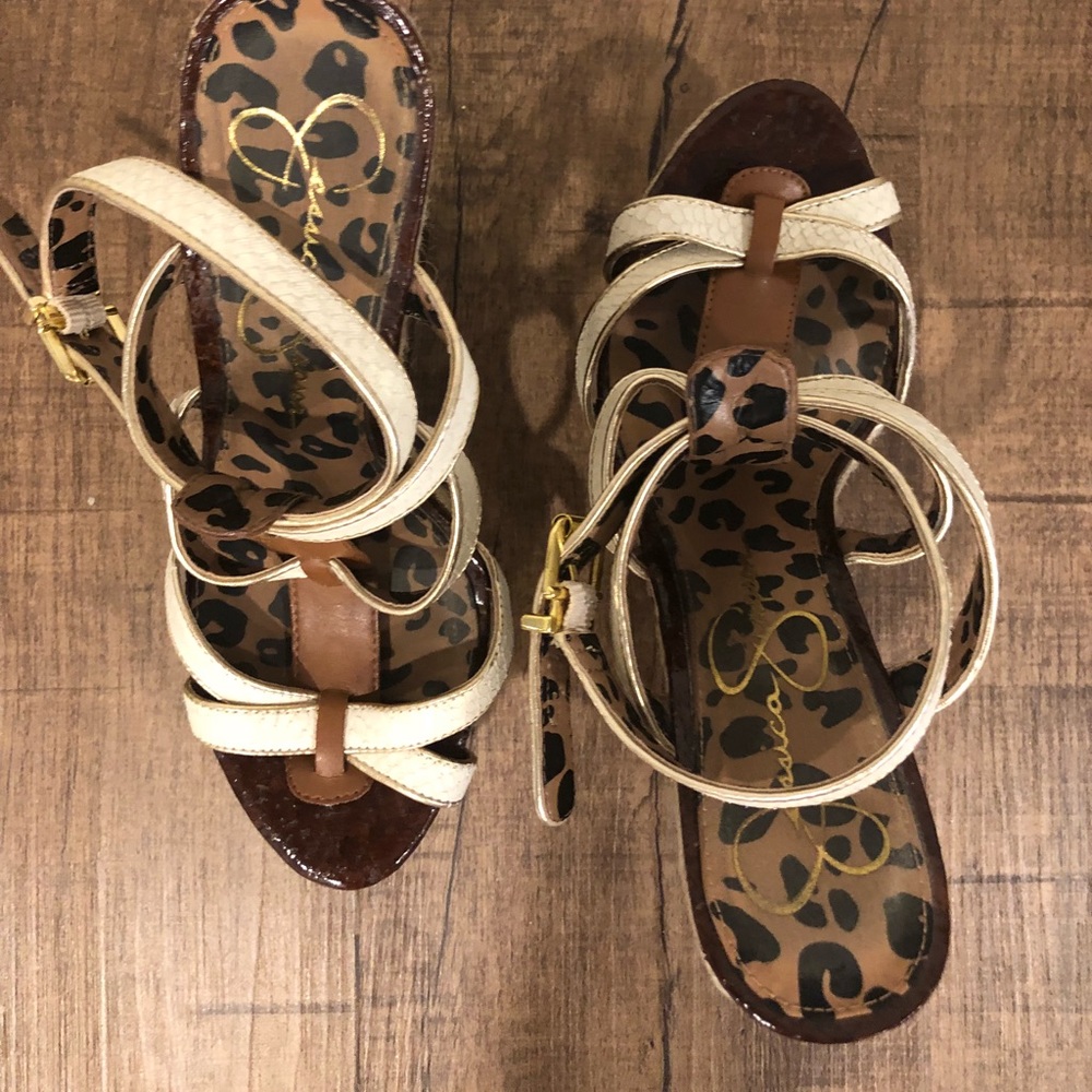 Jessica Simpson wedges